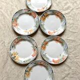 Assietets à dessert années 80