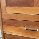 Vintage knitted bonnet feet compass