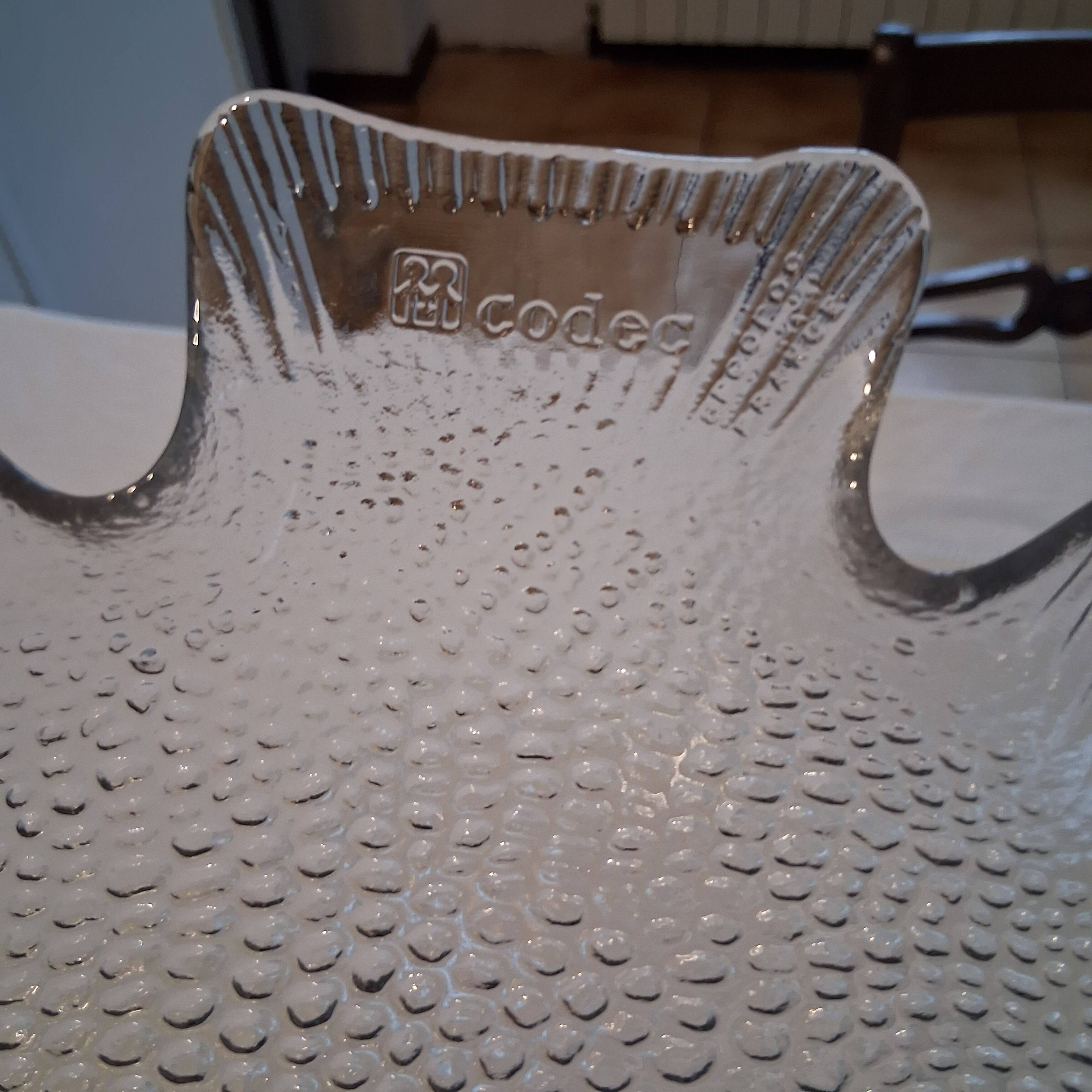 6 glass fish plates from Arcoroc in very good condition.