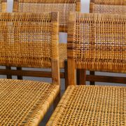 Danish Mid Century Wooden Dining Chairs by Børge Mogensen, 1960s