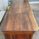 Walnut sideboard, Louis Philippe style, three doors, three shelves