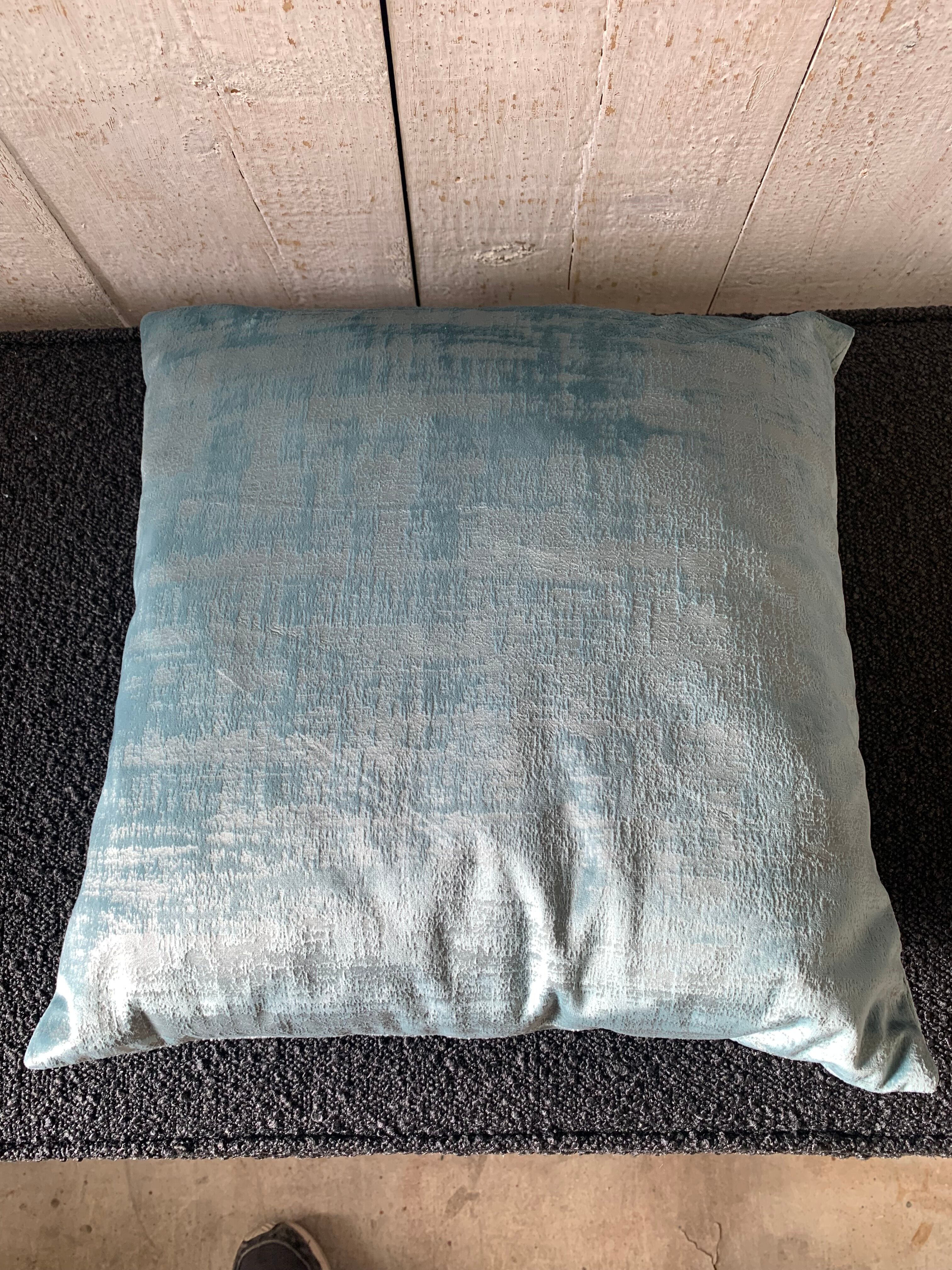 Coussin bleu
