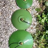 3 enamelled sheet metal suspensions