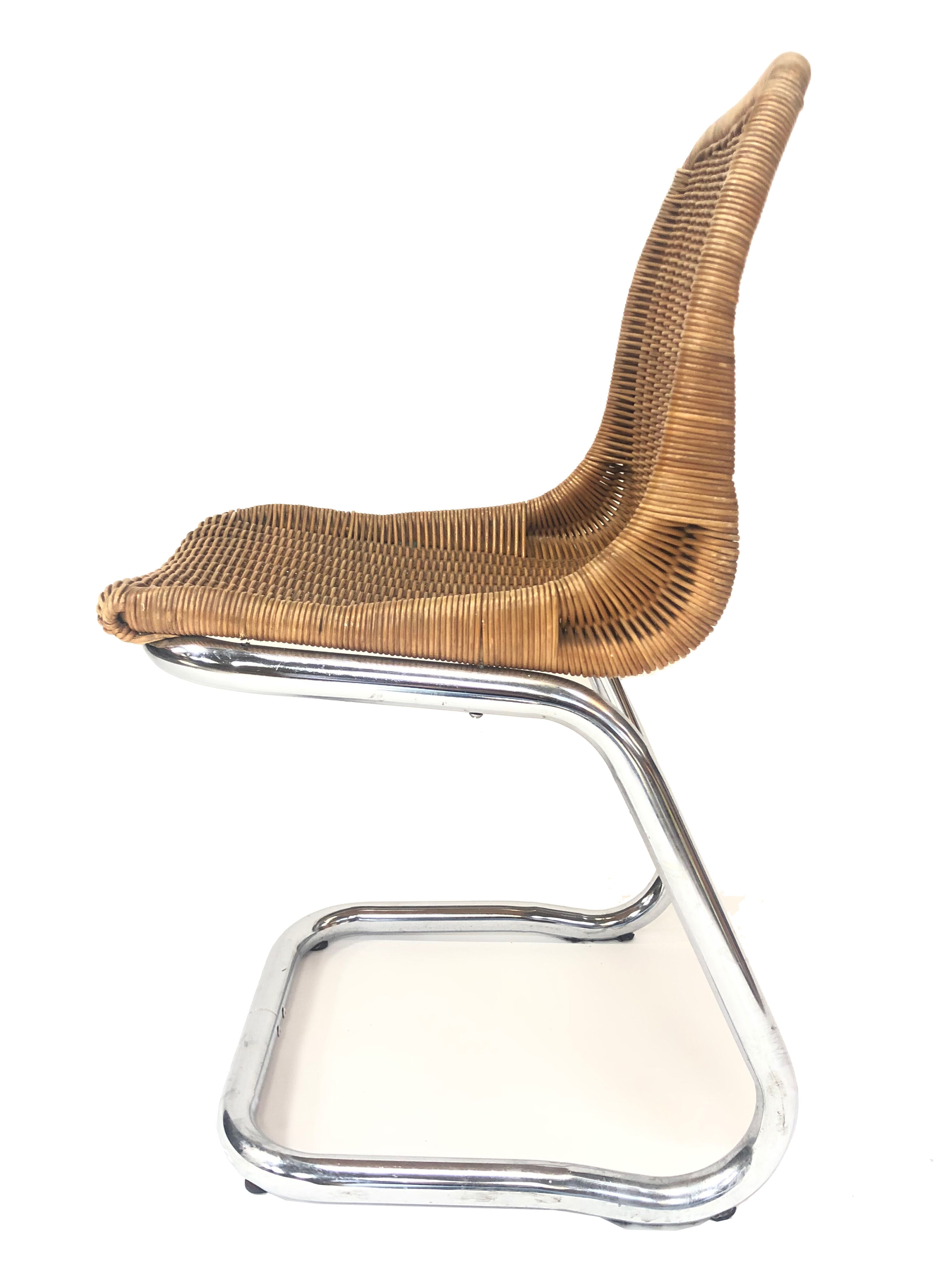 Dirk van Sliedrecht vintage tubular chairs
