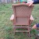 Rattan lounger