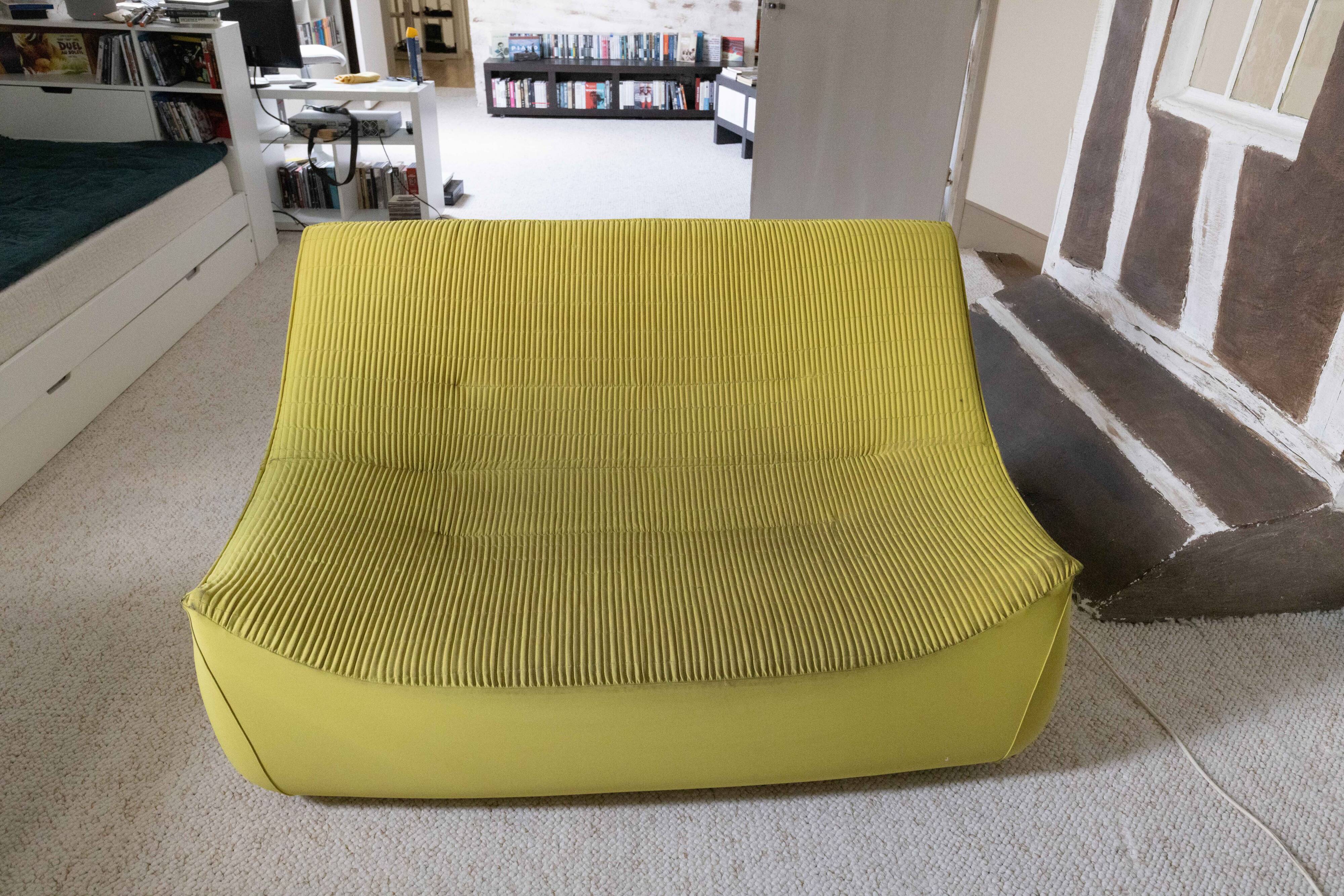 Set of two saké sofas by pascal mourgue for cinna