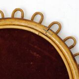 Albini Italian Rattan Mirror