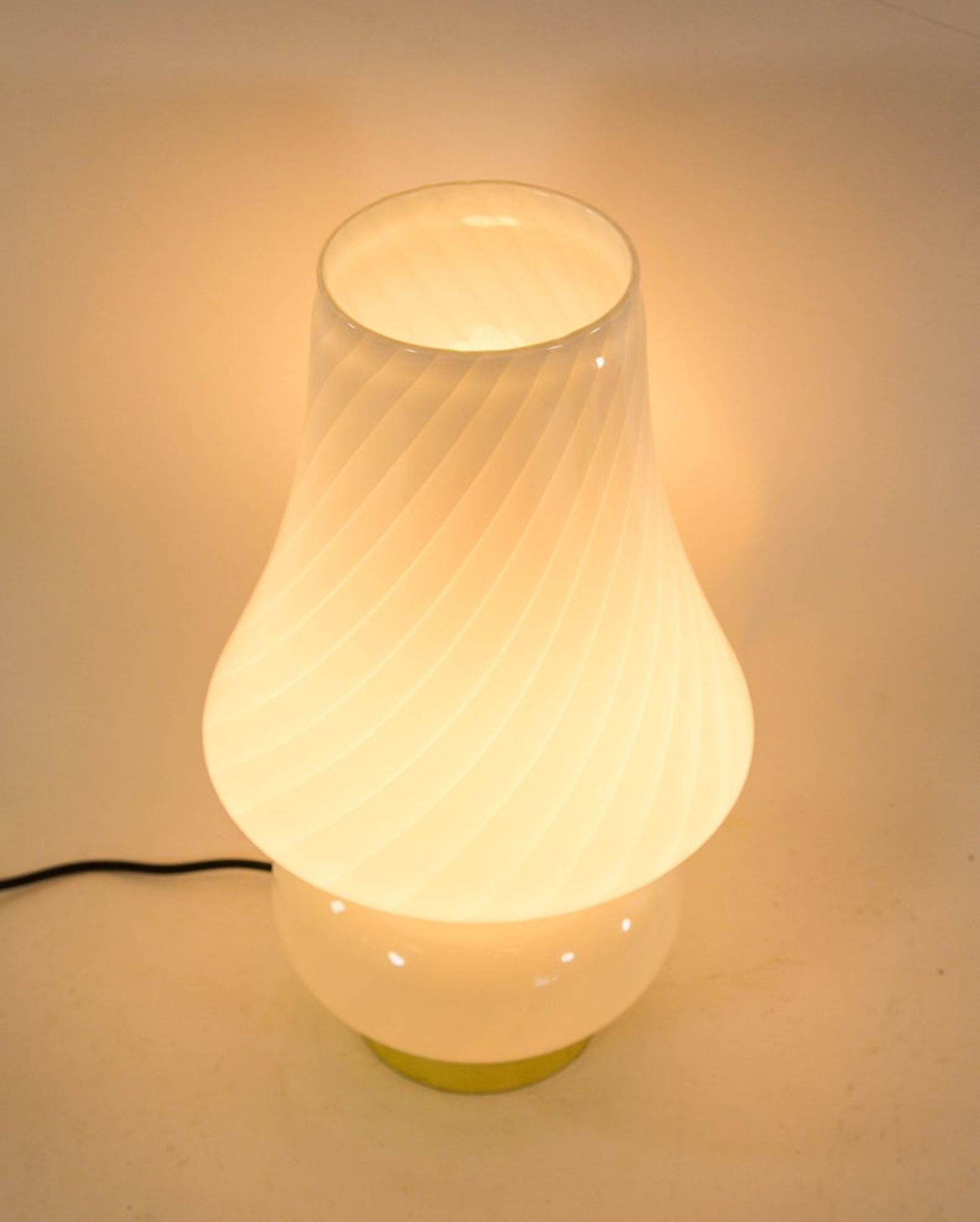 Lampe champignon Murano Vetri années 60