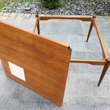 Scandinavian coffee table teak and tiling 60s