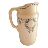 Old faience pitcher
