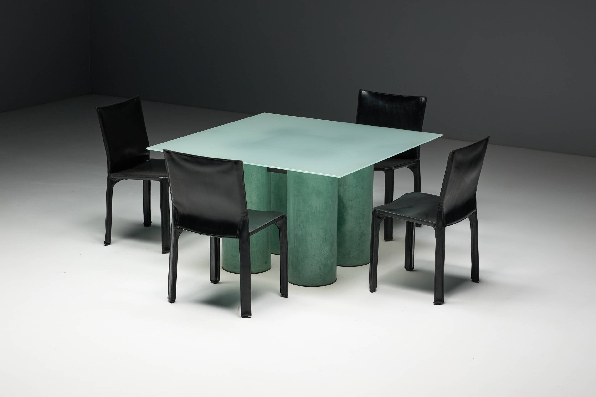 Serenissimo dining table by Lella & Massimo Vignelli for Acerbis, Italy, 1970s