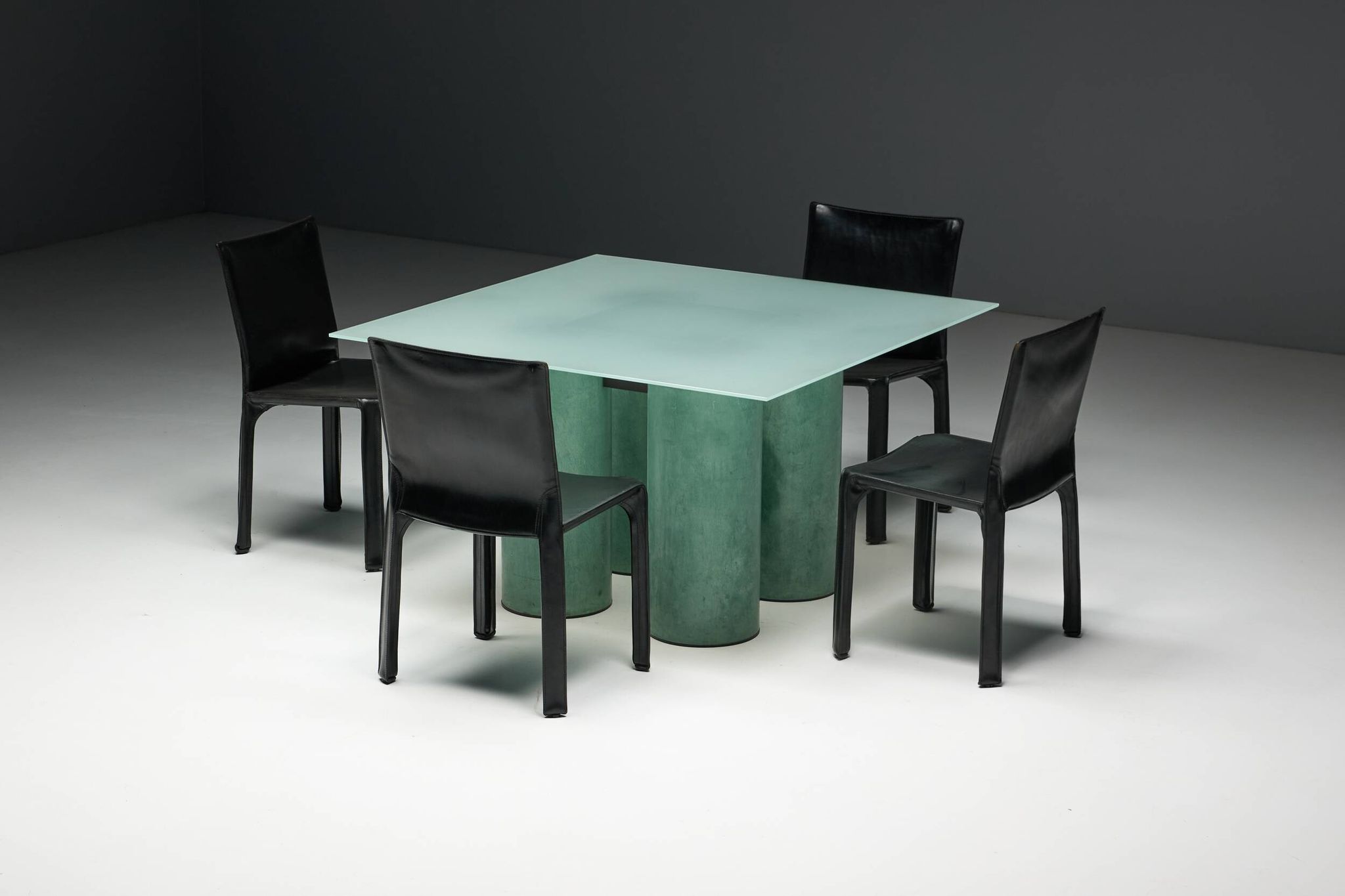 Serenissimo dining table by Lella & Massimo Vignelli for Acerbis, Italy, 1970s