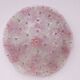 Charming Murano Ceiling Light Pink Flower by Seguso for Venini, Italy, 1970