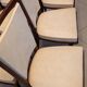Vintage compass and leatherette chairs