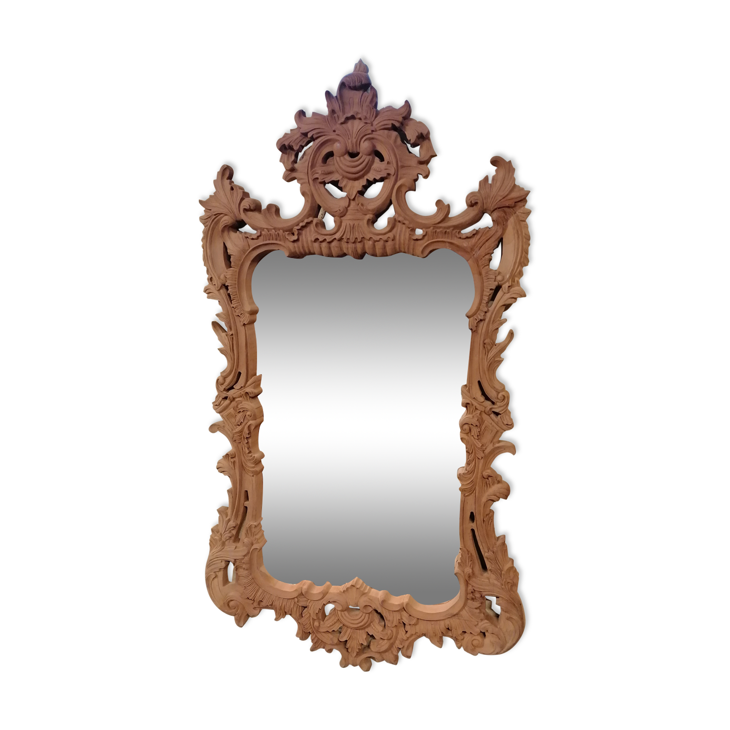 Miroir en bois sculpté 140x80cm