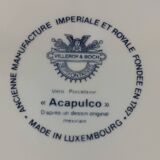 Villeroy & Boch dinner service – Acapulco model (1970s, blue stamp)