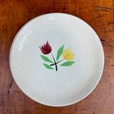 Set of 6 Salins Crocus dessert plates