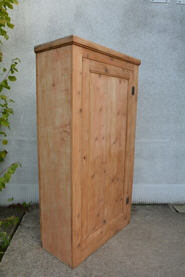 Natural wood cabinet