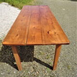 Table de ferme ancienne en merisier