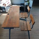 Vintage school desk
