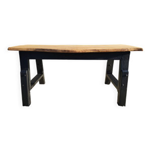 Table basse bicolore