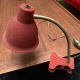 Bedside lamp with clip-on 50s