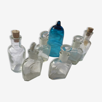 Old bottle set