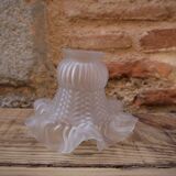 Glass tulip for lamp