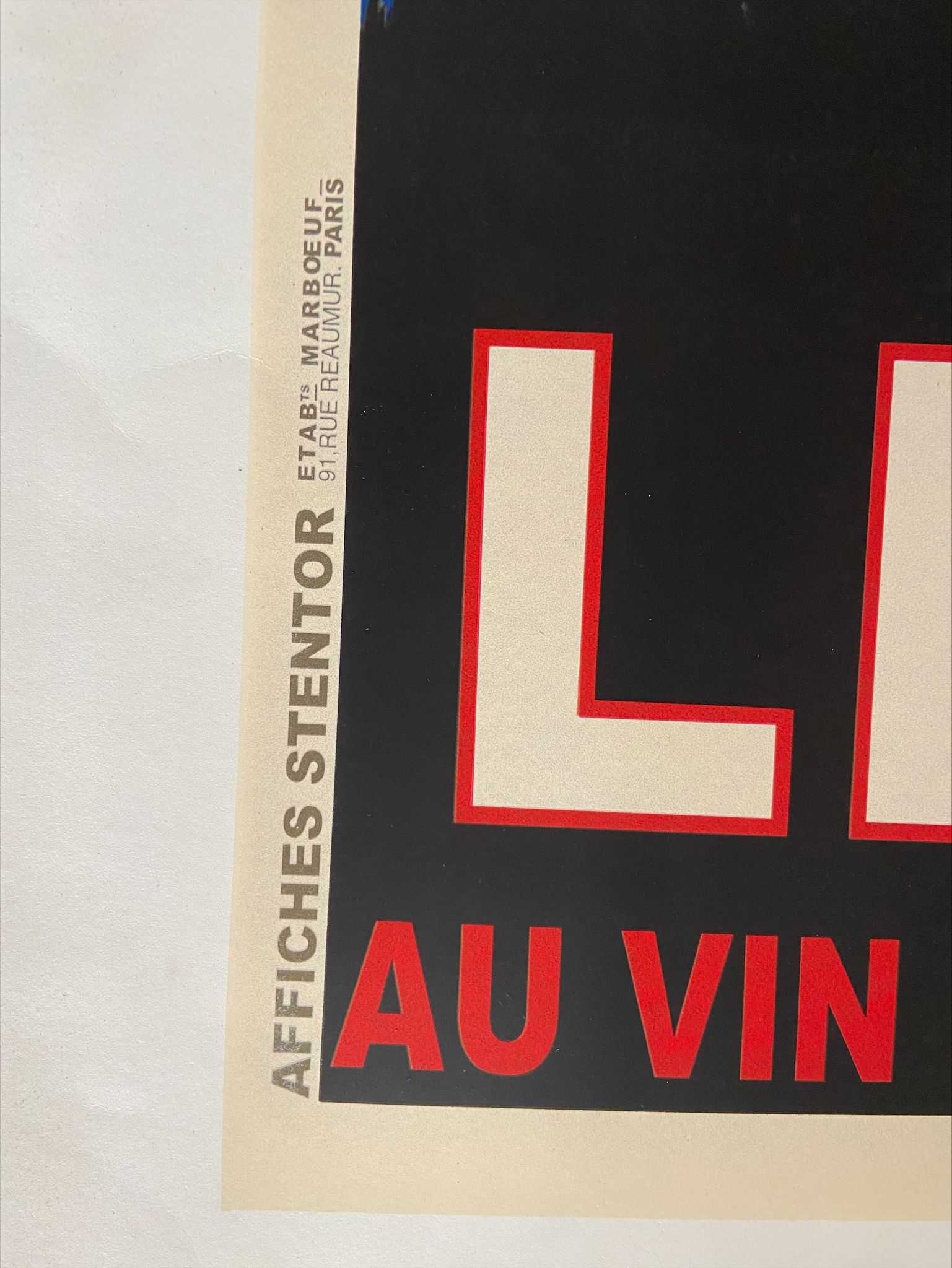 Original vintage poster - Kina Lillet - Robys - 30s