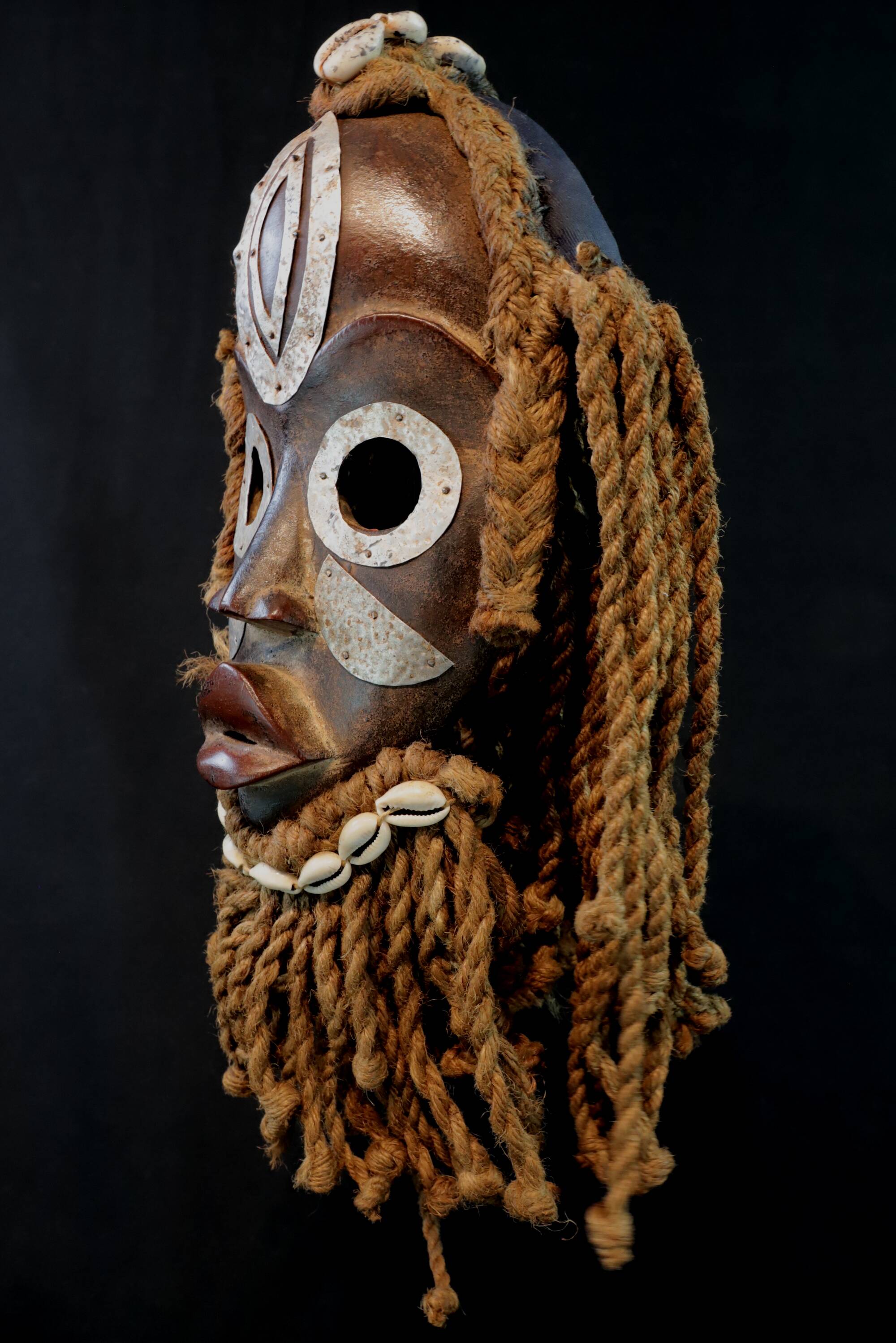 Dan Singer Mask - Ivory Coast - 38 Cms