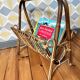 Vintage magazine holders light rattan