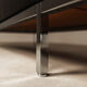 Florence Knoll sideboard in black oak and chrome for Knoll International, 1960s