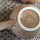Series of 6 sandstone cups