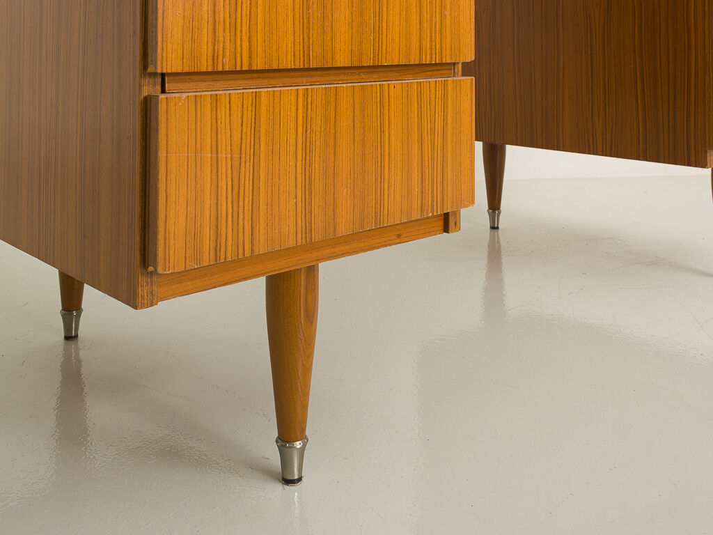 Vintage desk 3 drawers and 1 swing door