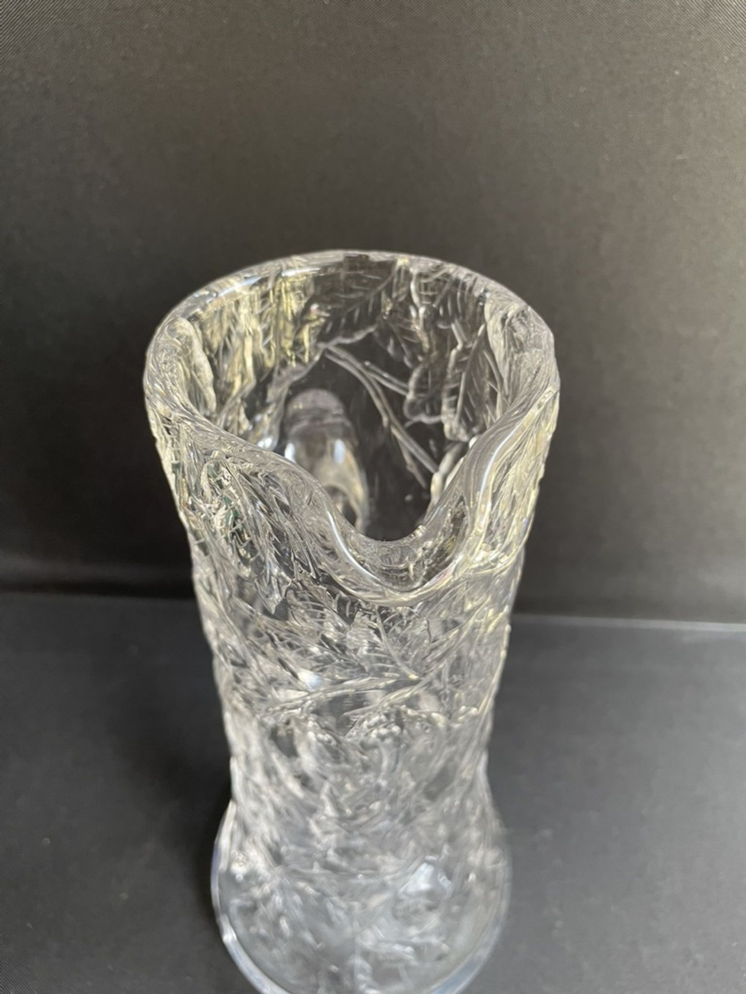 Lemonade pitcher – Blown and cut crystal - Vintage
