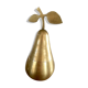 Void pear pocket vintage brass
