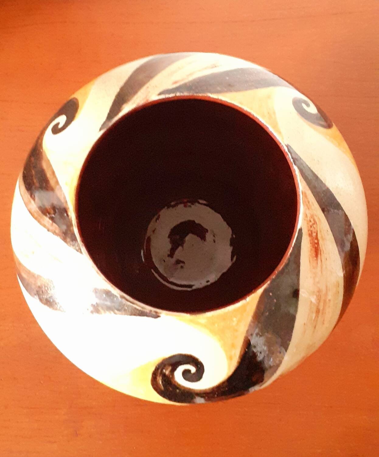 Antique ceramic vase