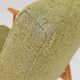 Fauteuil en tissu bouclé vert olive, 1960