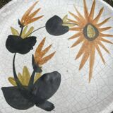 5 vintage handmade plates