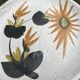 5 vintage handmade plates