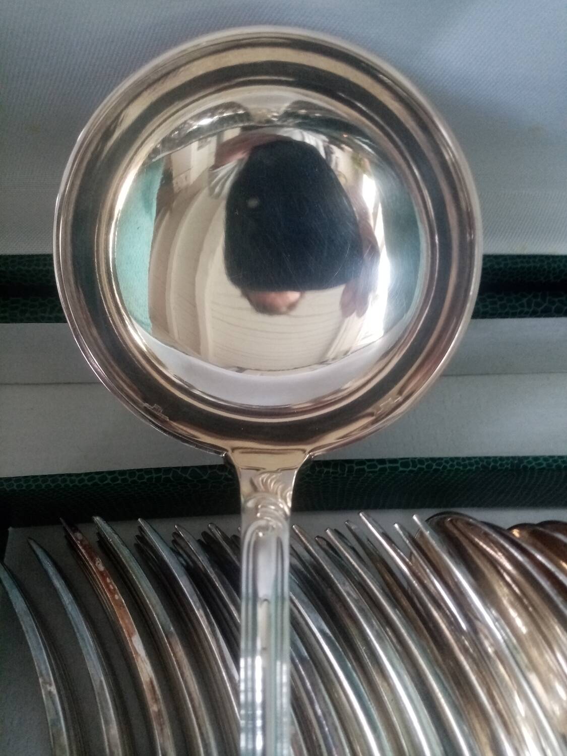 37-piece cutlery set by christofle, marly model