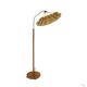 Scandinavian floor lamp in elm, Swedish modern, Sweden, 1940