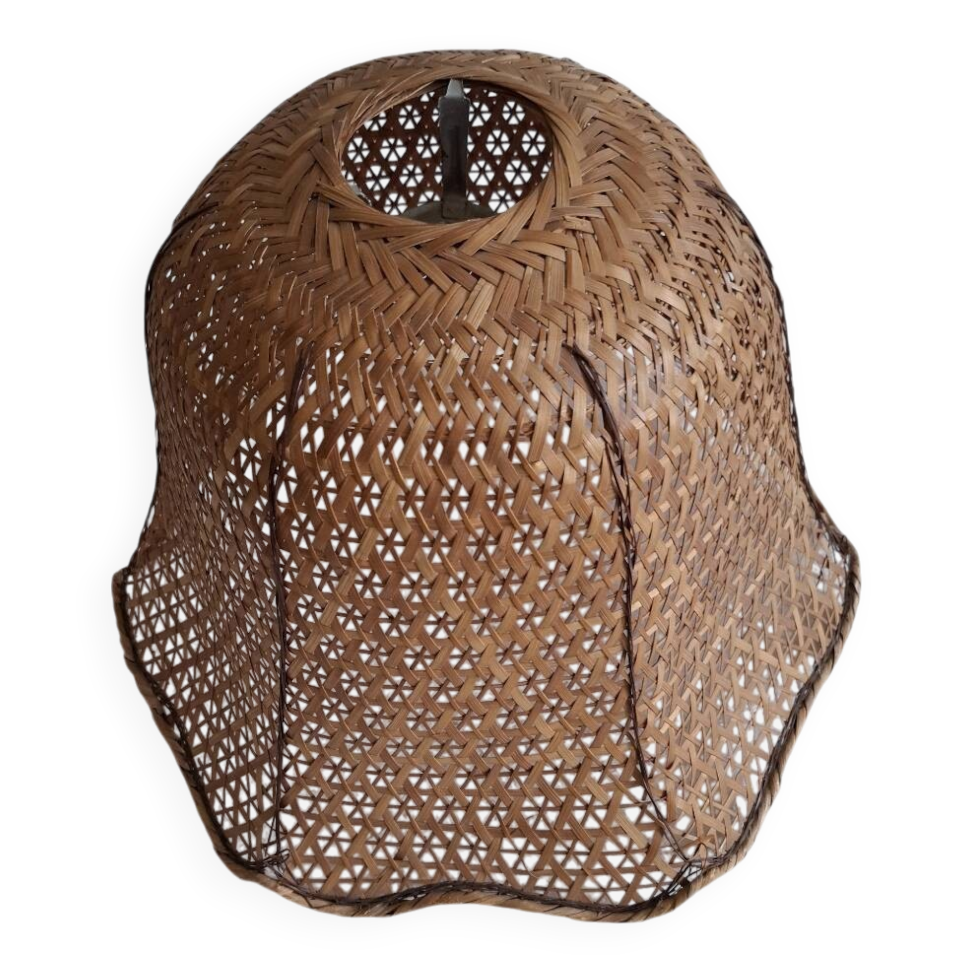 Tulip rattan pendant light