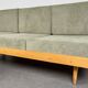 Vintage Corner Sofa Bed with Ottoman, 1960s, Czechoslovakia