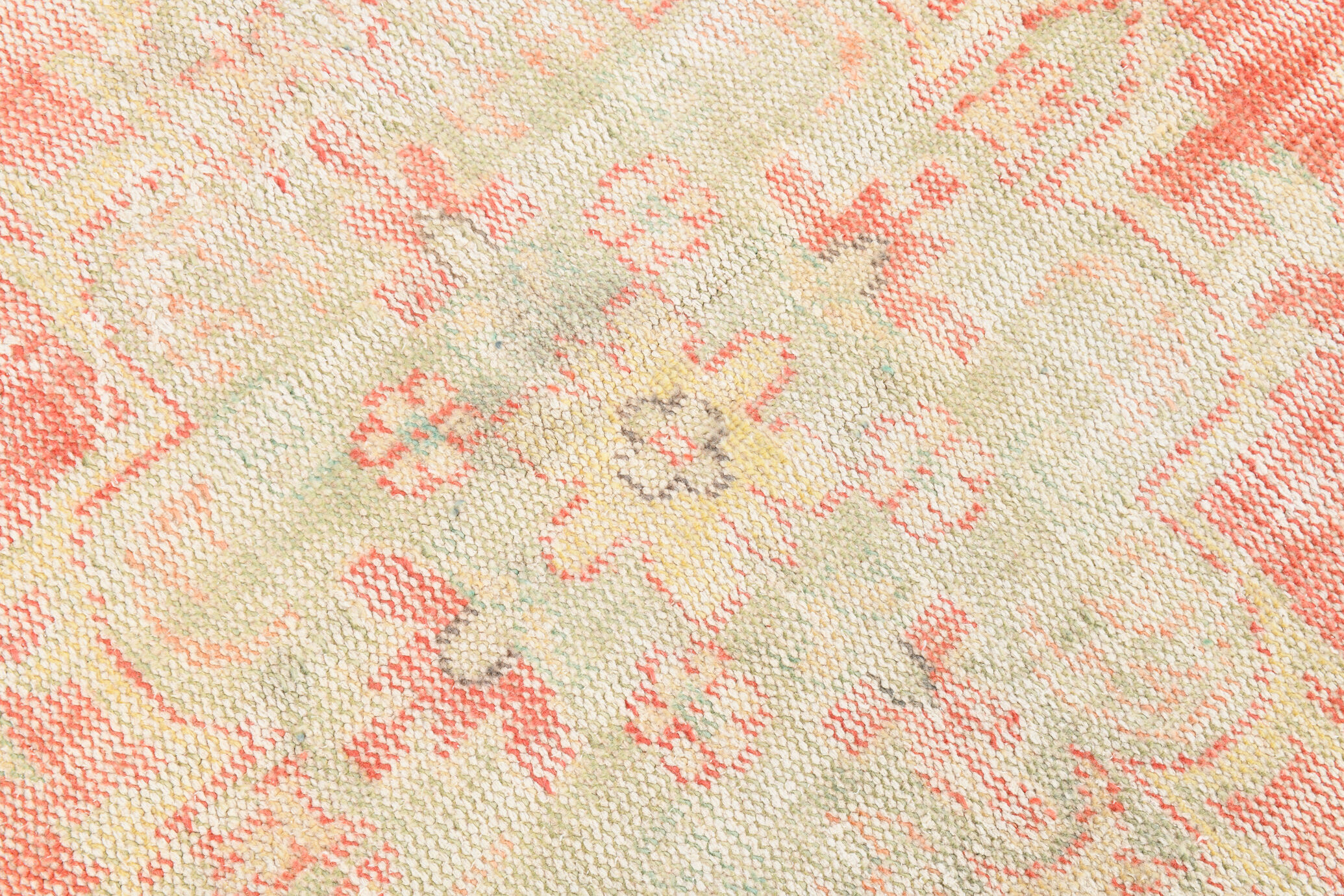 5x8 Pale Red & Cream Vintage Area Rug, 153x256Cm