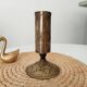 Antique folk art candle holder 1914/18
