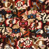 Tapis vintage fait main Bakhtiari persan 114cm x 152cm (1970s)