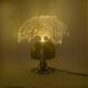 Vintage 60s Ambient Light with Color Disc and Metal Base