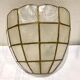 Paire d'appliques nacre coquillage