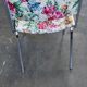 Chair with metal legs
